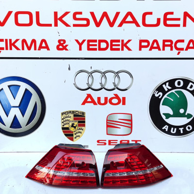 Volkswagen Golf7 Dış Stop Ledli 13-17 Yan Sanayi 5G0 945 208